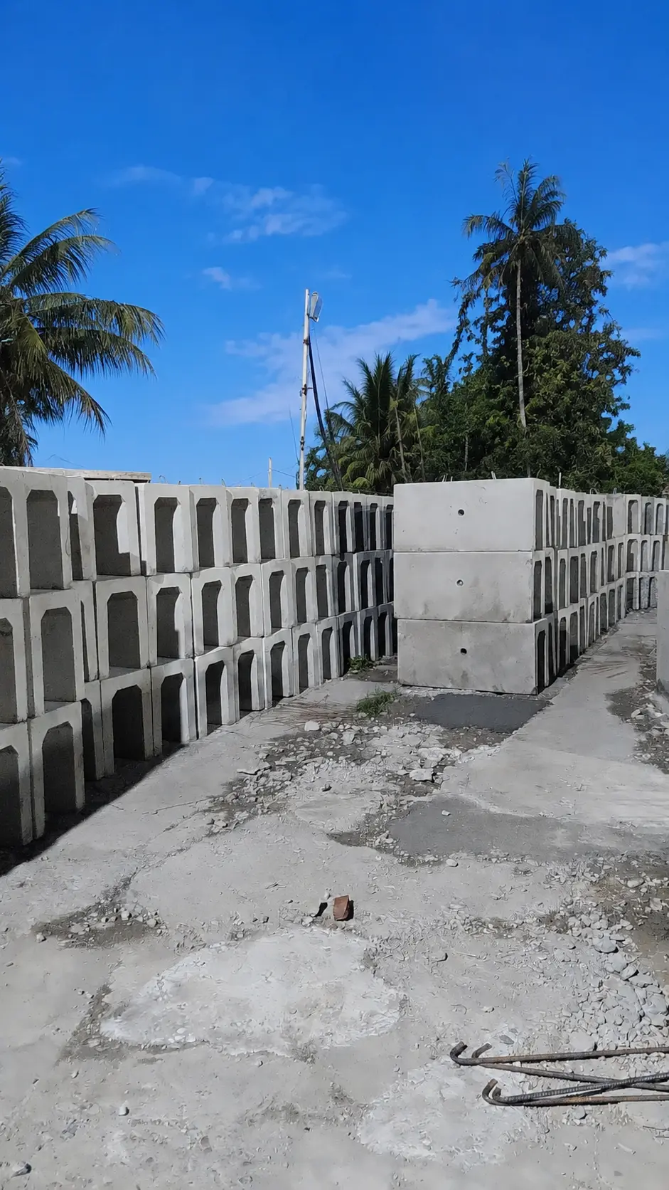 Yard produksi beton pracetak N3 Precast